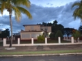 Sunset at Cienfuegos city and house view