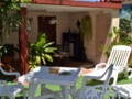 Inside patio view